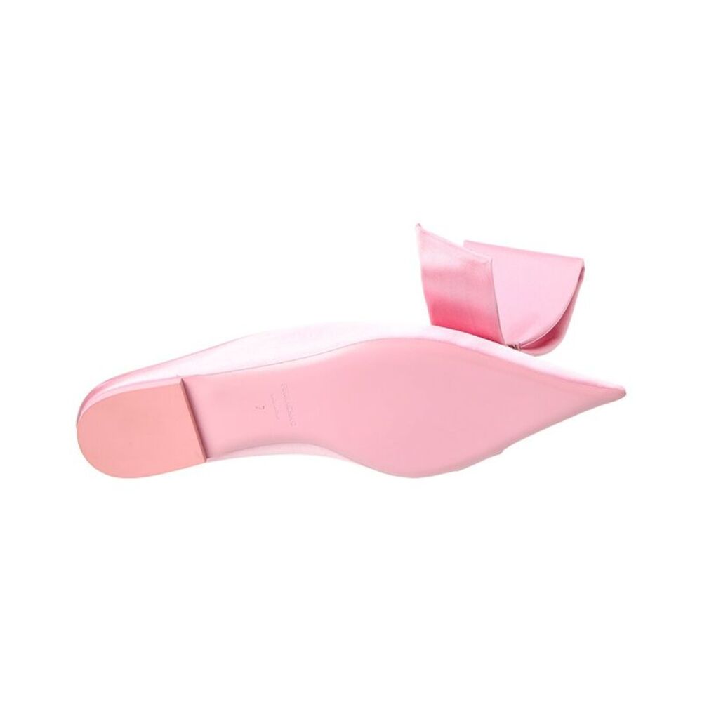 Ferragamo Emii T Satin Flat, Pink - Picture 4 of 6